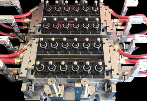 PP plastic bottle preform injection mold 24 cavity
